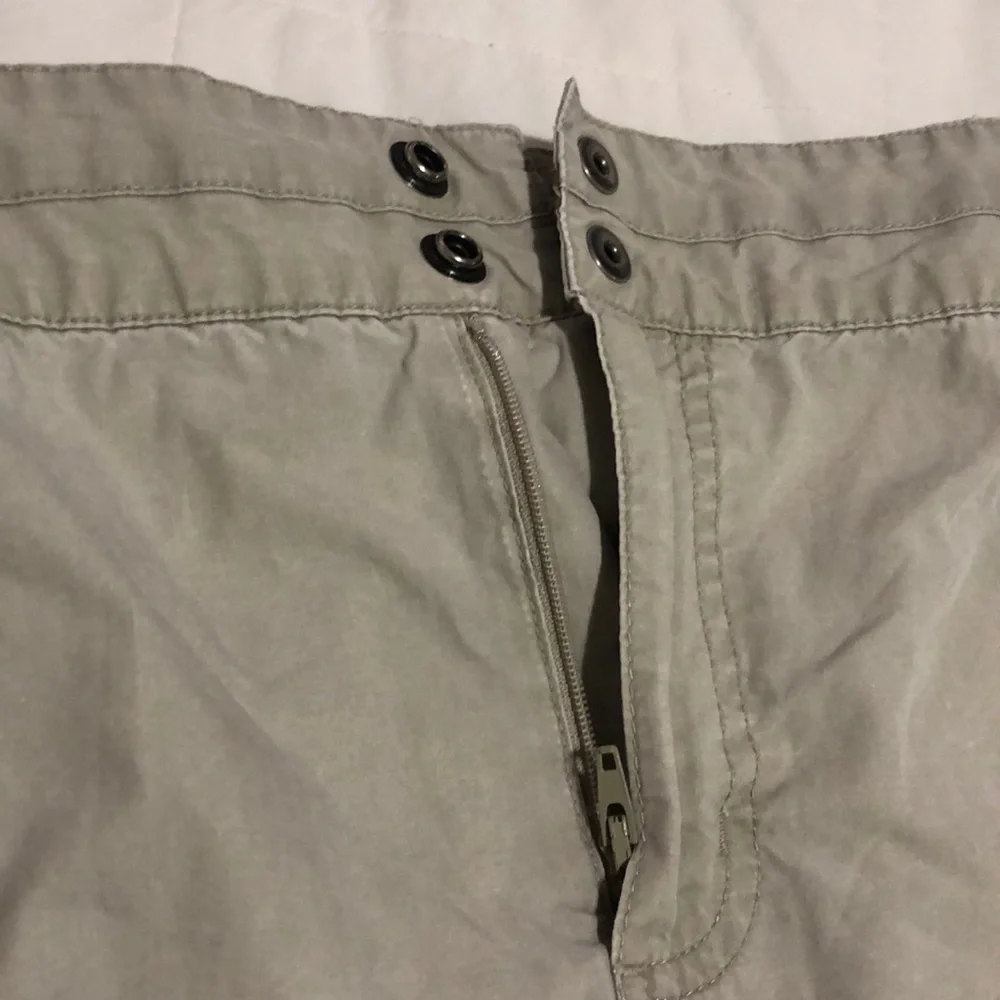 Columbia Light Gray A-Line Utility Skirt